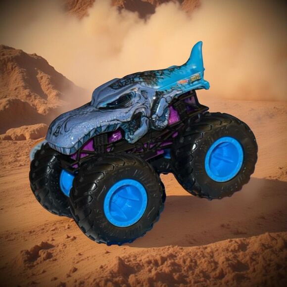 Hot Wheels Monster Truck MEGA WREX 1:64 Scale B23 - Picture 1 of 7